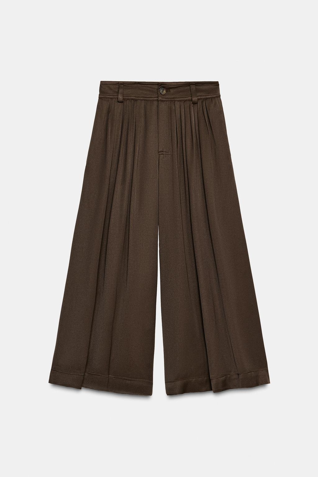 БРЮКИ С ЗАЩИПАМИ — ZW COLLECTION