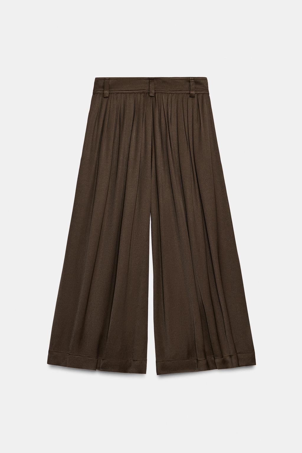 БРЮКИ С ЗАЩИПАМИ — ZW COLLECTION