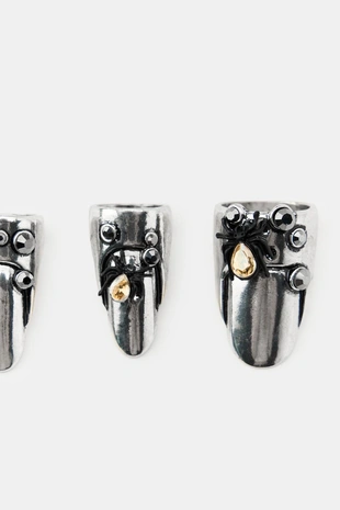 Набор металлических ногтей- Заказать в России