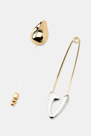 Набор из двух брошей-булавок- Заказать в России