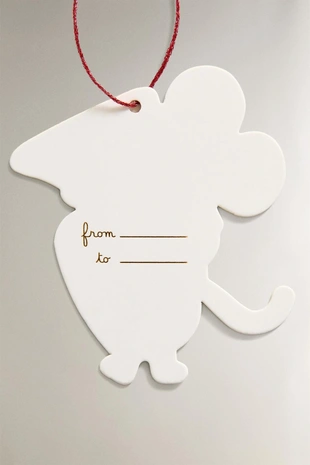 Набор рождественских бирок для подарков (набор из 12 штук)- Заказать в России