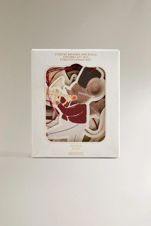 Набор рождественских бирок для подарков (набор из 12 штук)- Заказать в России