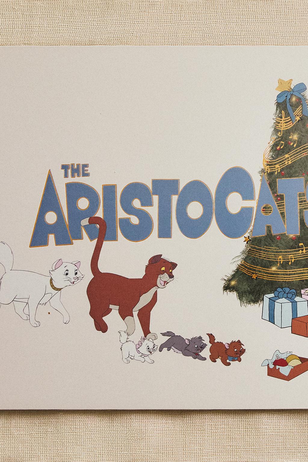 Детский новогодний плейсмат the aristocats ©disney