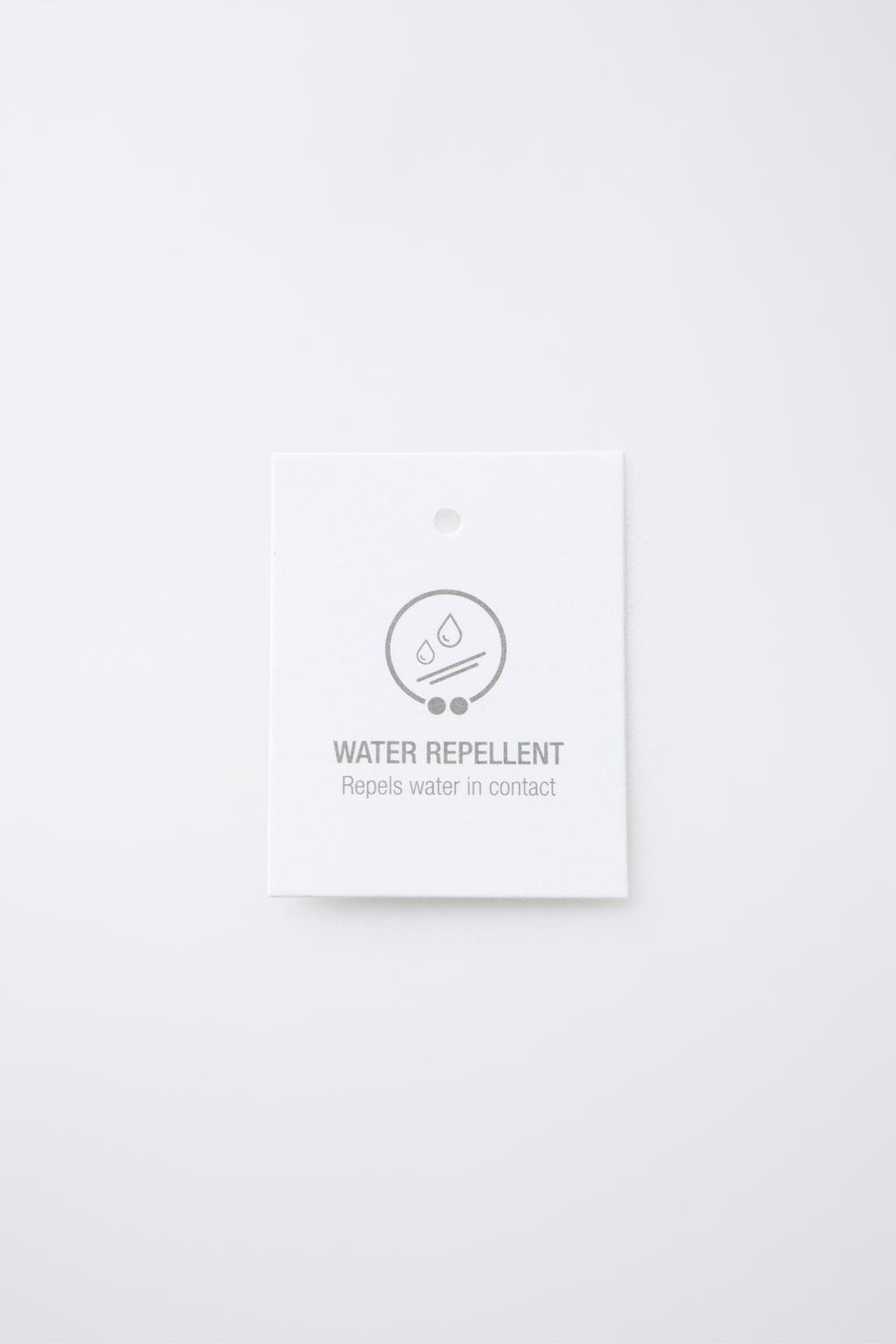 СТЕГАНЫЙ ПУХОВИК НА МОЛНИИ WATER REPELLENT