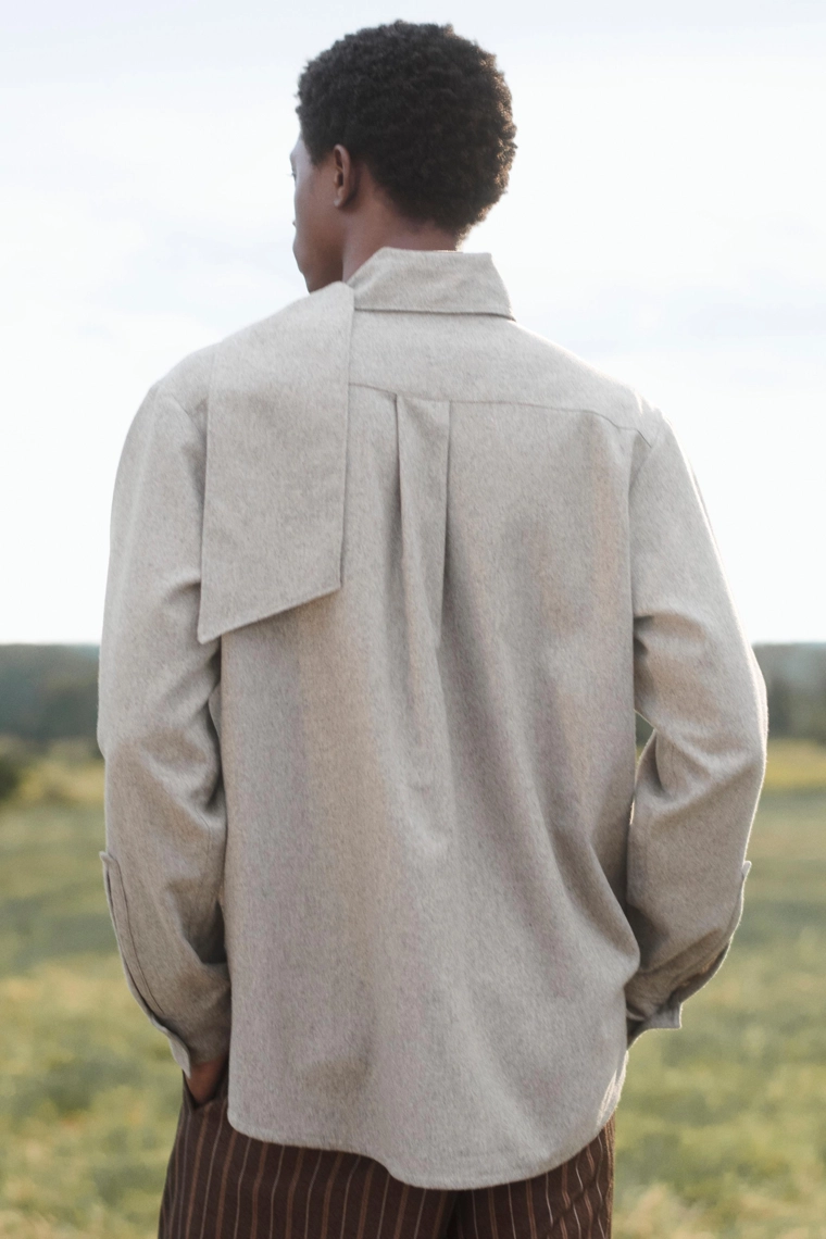 Куртка-сорочка с платком - лимитированная коллекция