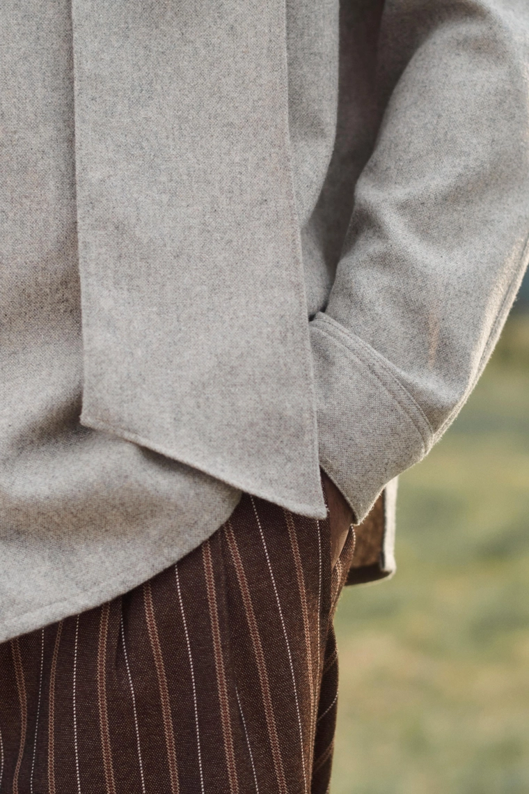 Куртка-сорочка с платком - лимитированная коллекция