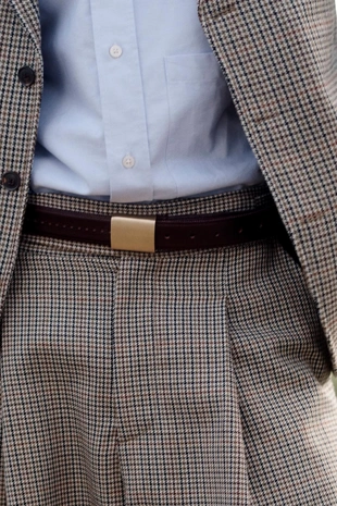 Брюки из шерсти в клетку, лимитированная коллекция- Заказать в России