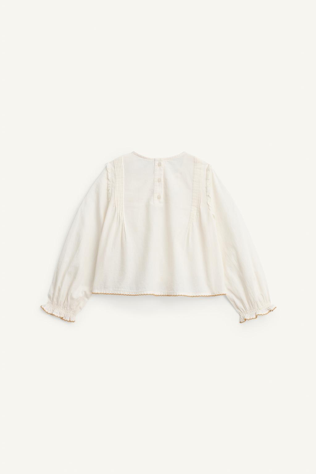 Блузка с вышивкой limited edition embroidered floral