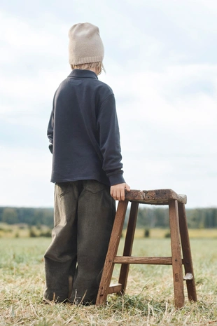 Брюки прямого кроя из вельвета (LIMITED EDITION)- Заказать в России