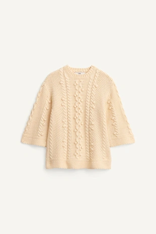 Платье LIMITED EDITION с вязаным узором и вышивкой- Заказать в России