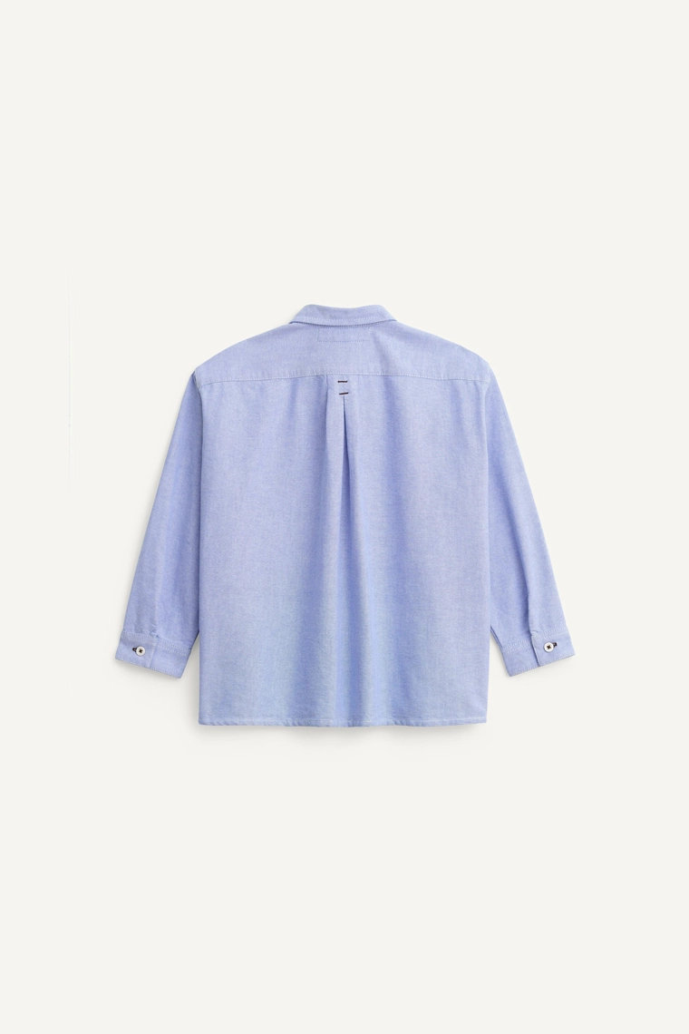 Рубашка oxford limited edition с вышитой лисой