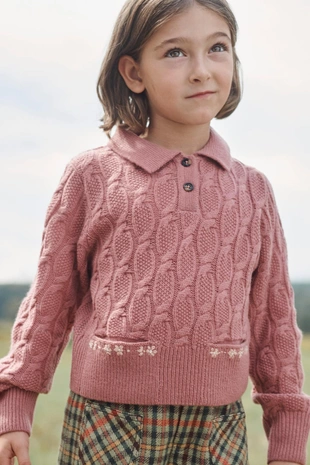 Купить Zara Поло из 100% шерсти с косым плетением LIMITED EDITION