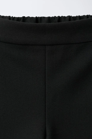 Брюки-кюлоты с эластичным поясом- Заказать в России