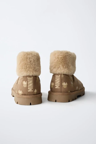 Сапоги из искусственного меха MINNIE MOUSE © DISNEY- Заказать в России
