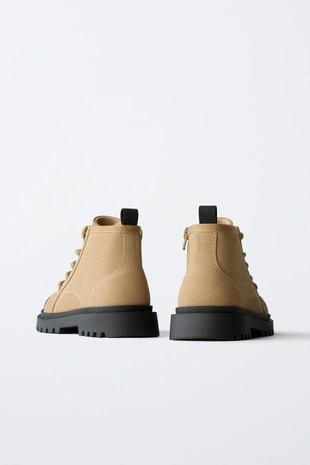 Ботинки на рифленой подошве- Заказать в России