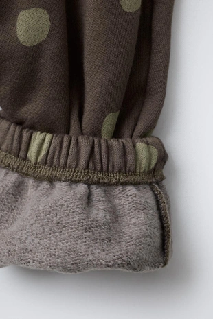 Брюки-джоггеры в горошек- Заказать в России