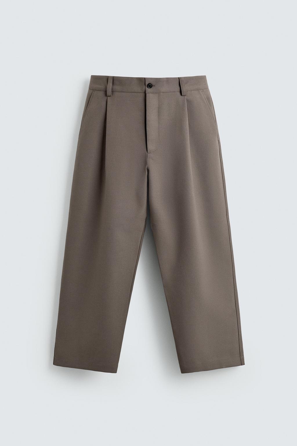 БРЮКИ BALLOON FIT С ЗАЩИПАМИ