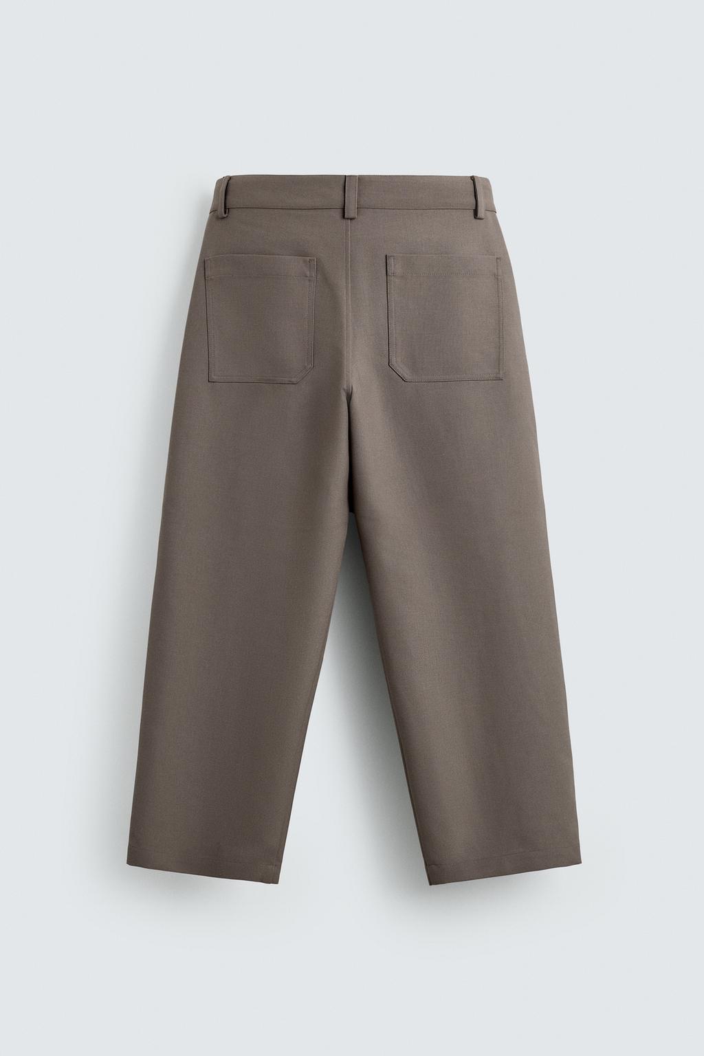 БРЮКИ BALLOON FIT С ЗАЩИПАМИ
