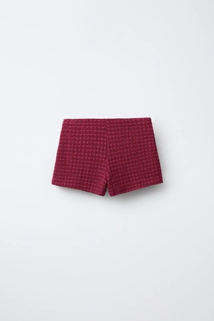 Юбка-шорты с необработанным краем- Заказать в России