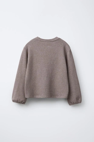 Лонгслив SOFT TOUCH с бусинами