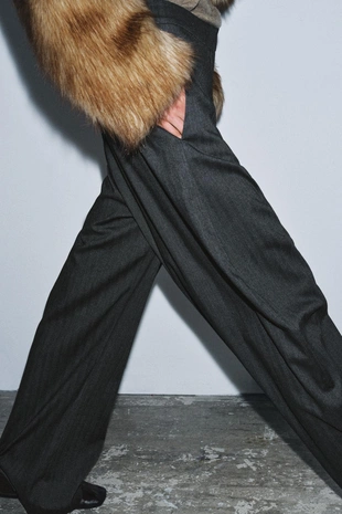 Короткая куртка из искусственного меха — ZW COLLECTION- Заказать в России