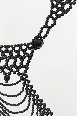 Ожерелье-кейп из бусин LIMITED EDITION- Заказать в России