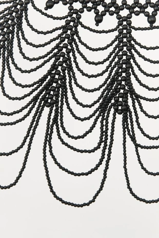 Ожерелье-кейп из бусин LIMITED EDITION- Заказать в России