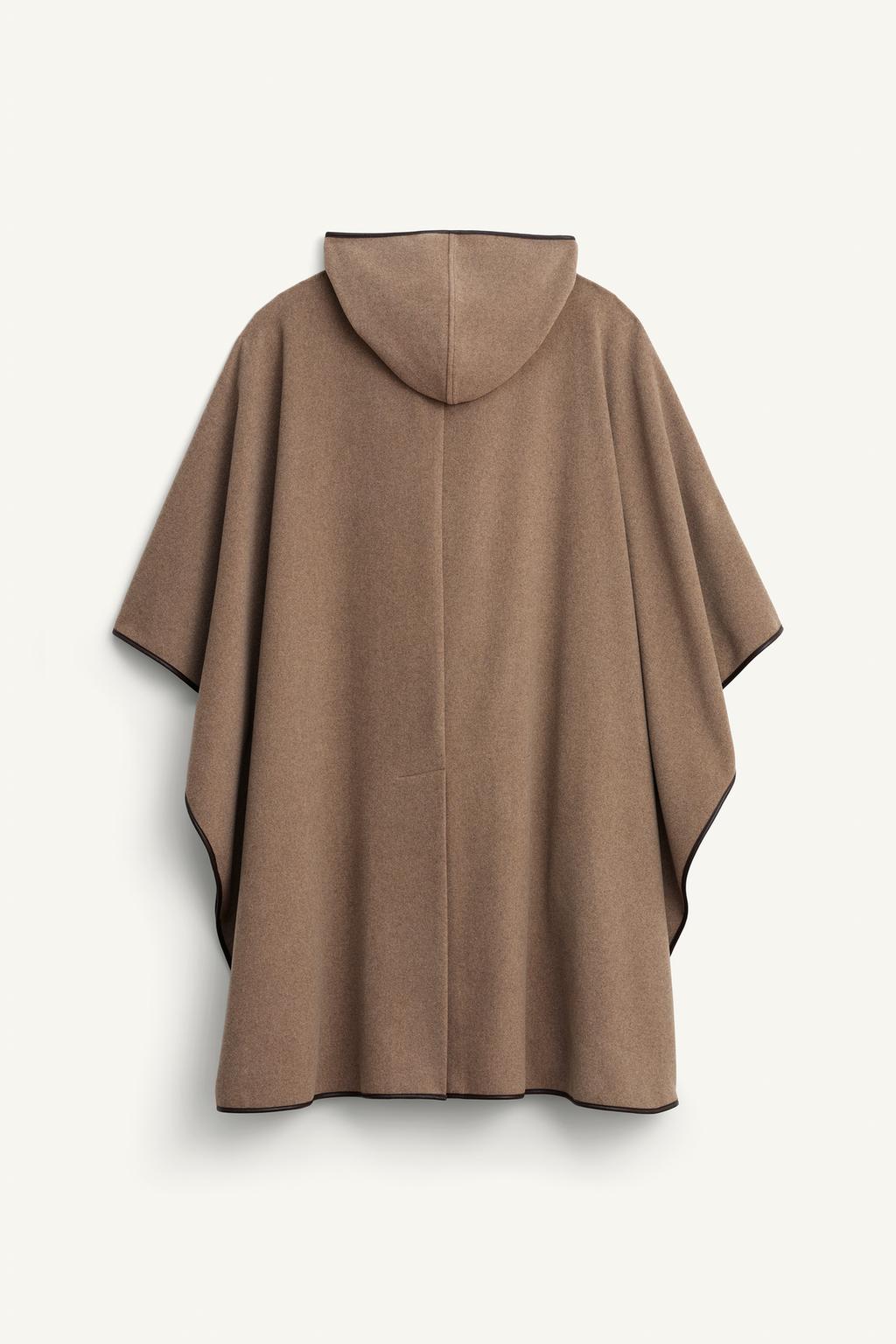 Пальто из шерсти с капюшоном limited edition