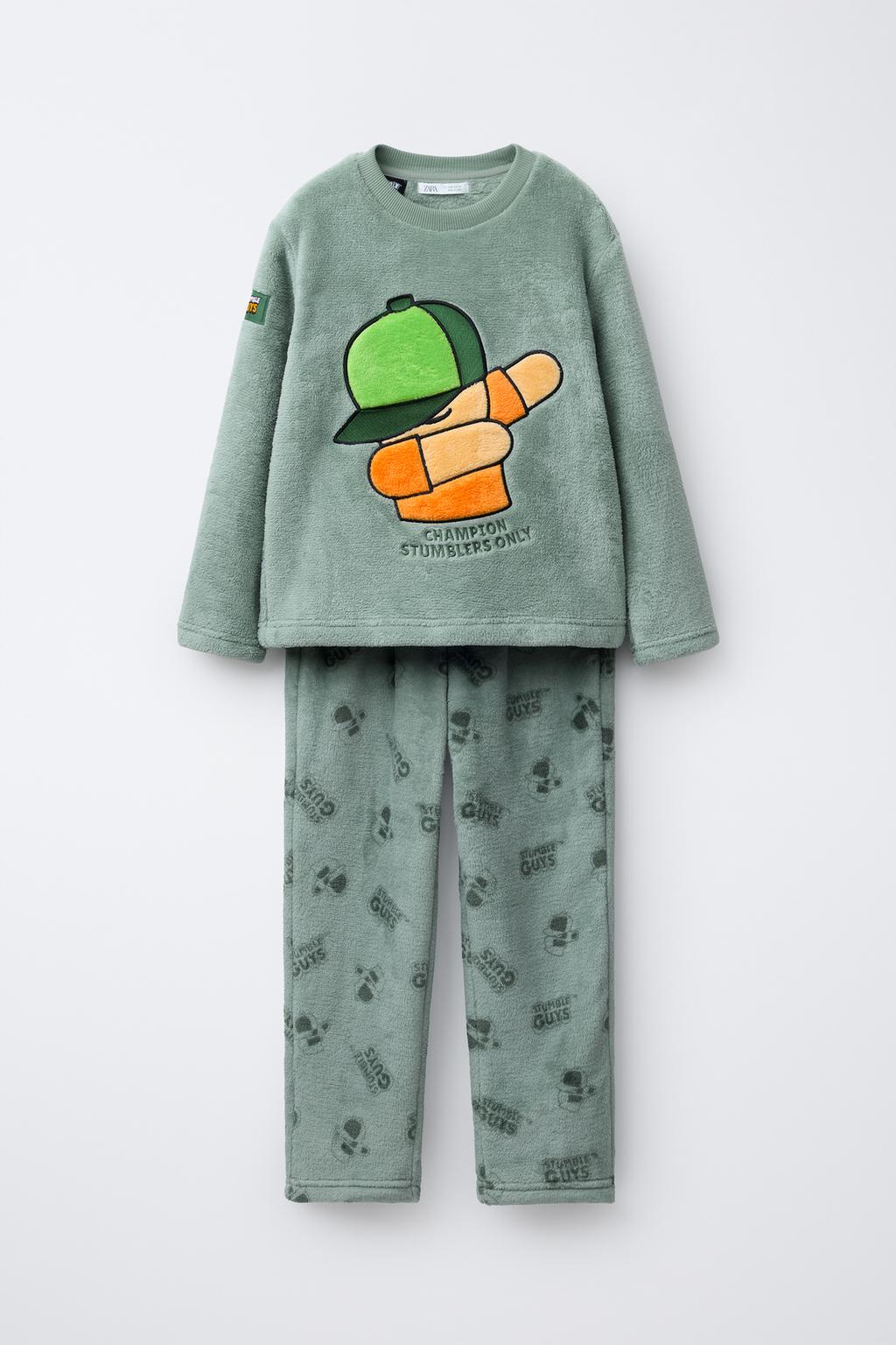 Пижама из флиса ages 6-14 / stumble guys™ © scopely