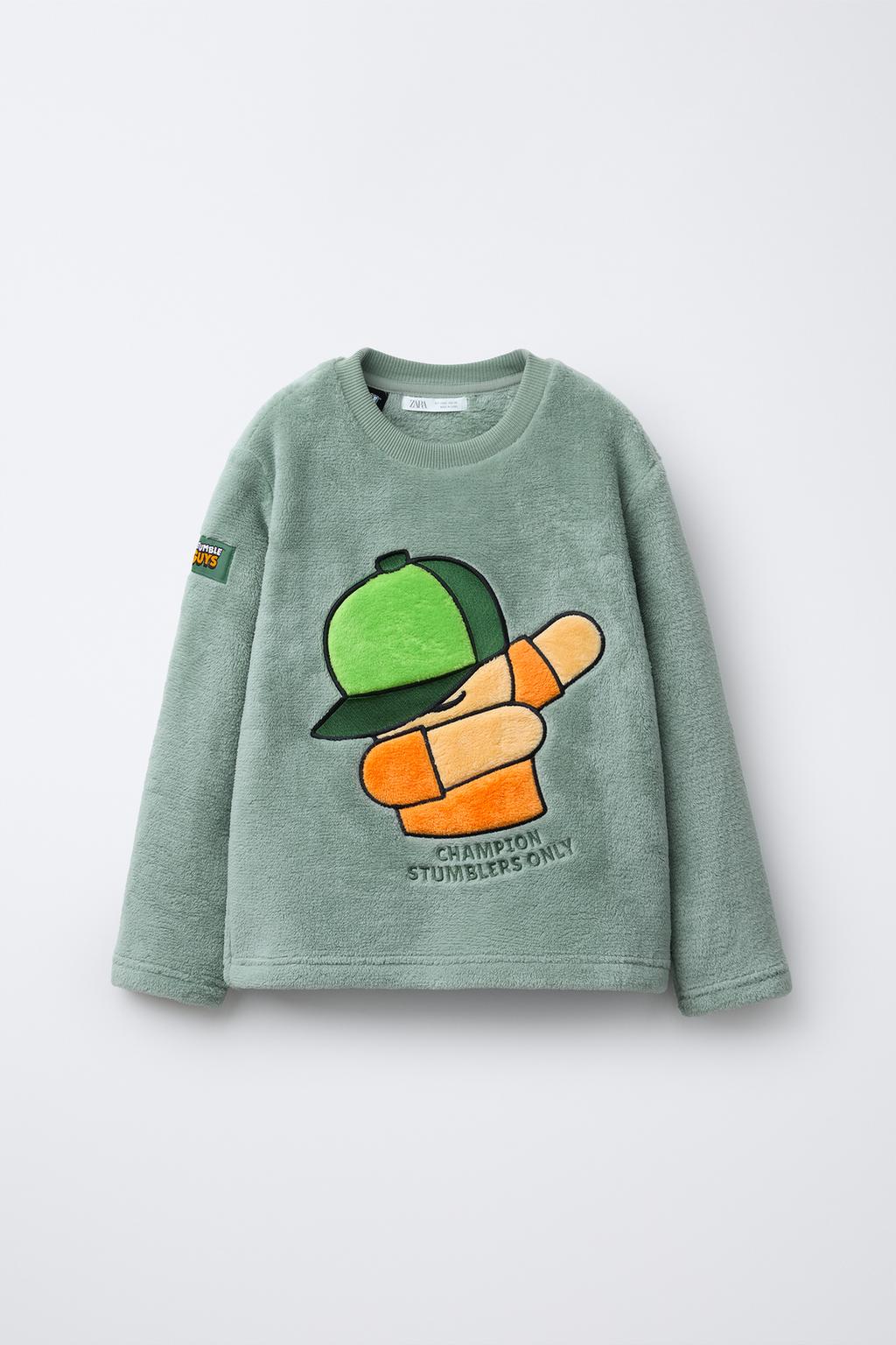 Пижама из флиса ages 6-14 / stumble guys™ © scopely