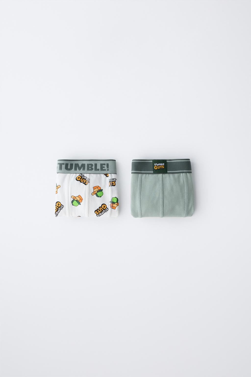 6-14 ЛЕТ/НАБОР ИЗ ДВУХ БОКСЕРОВ STUMBLE GUYS ™ © SCOPELY
