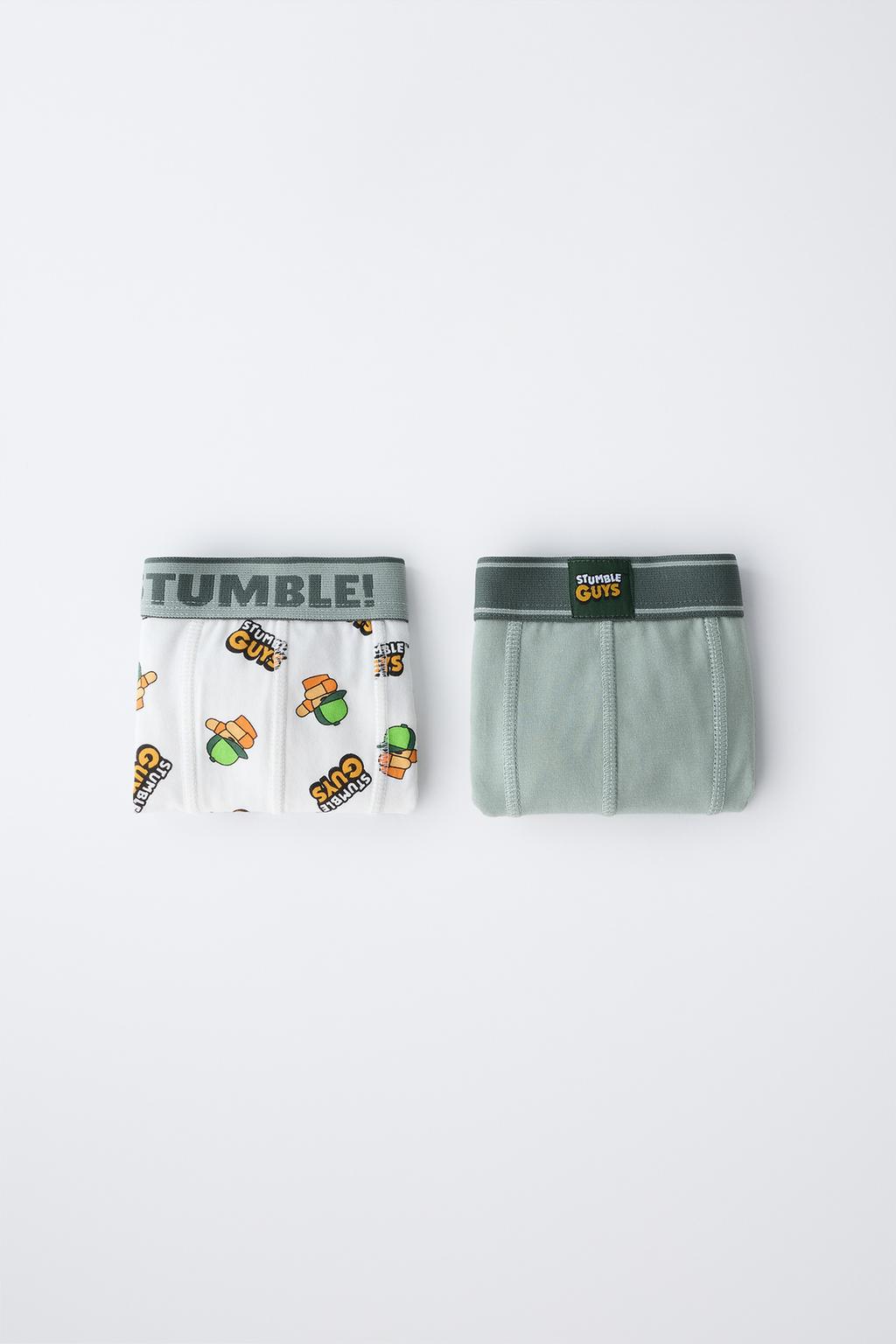 6-14 ЛЕТ/НАБОР ИЗ ДВУХ БОКСЕРОВ STUMBLE GUYS ™ © SCOPELY