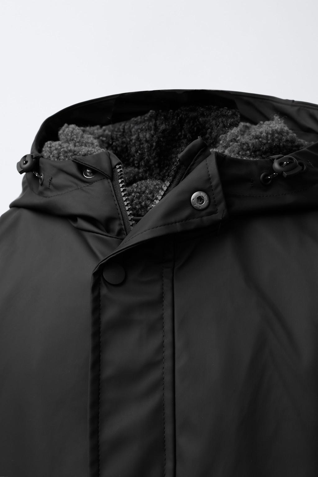 ПАРКА С ПРОРЕЗИНЕННЫМ ПОКРЫТИЕМ WATER REPELLENT