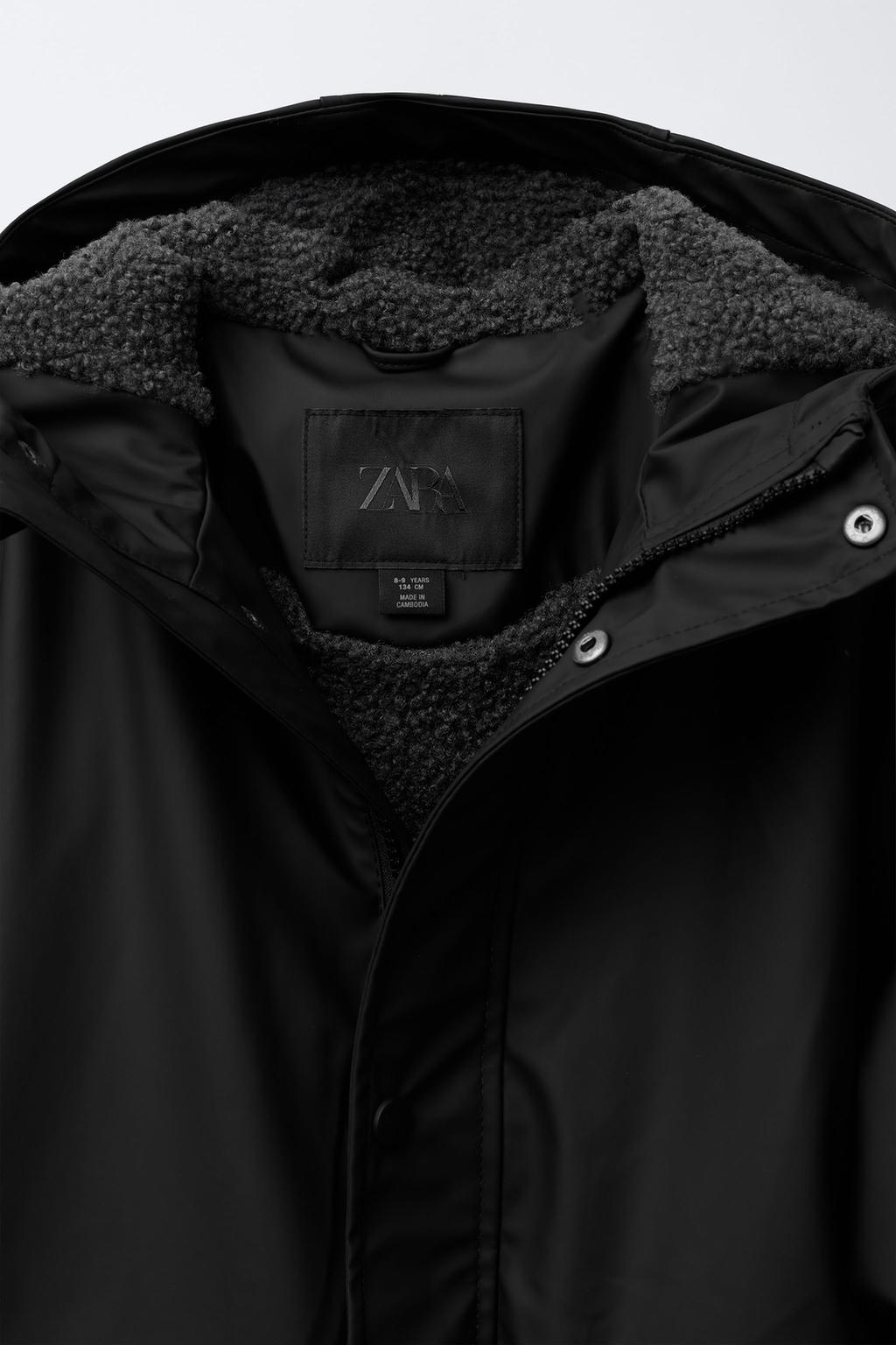 ПАРКА С ПРОРЕЗИНЕННЫМ ПОКРЫТИЕМ WATER REPELLENT