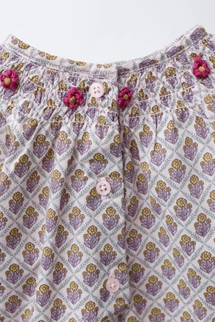 Комбинезон с цветочным принтом- Заказать в России