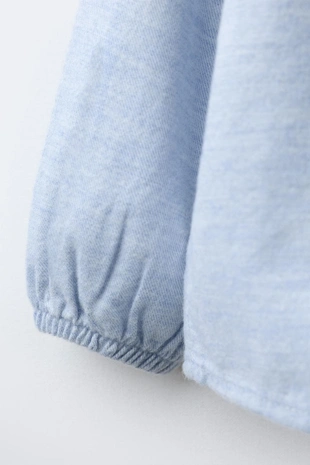 Рубашка меланжевая- Заказать в России