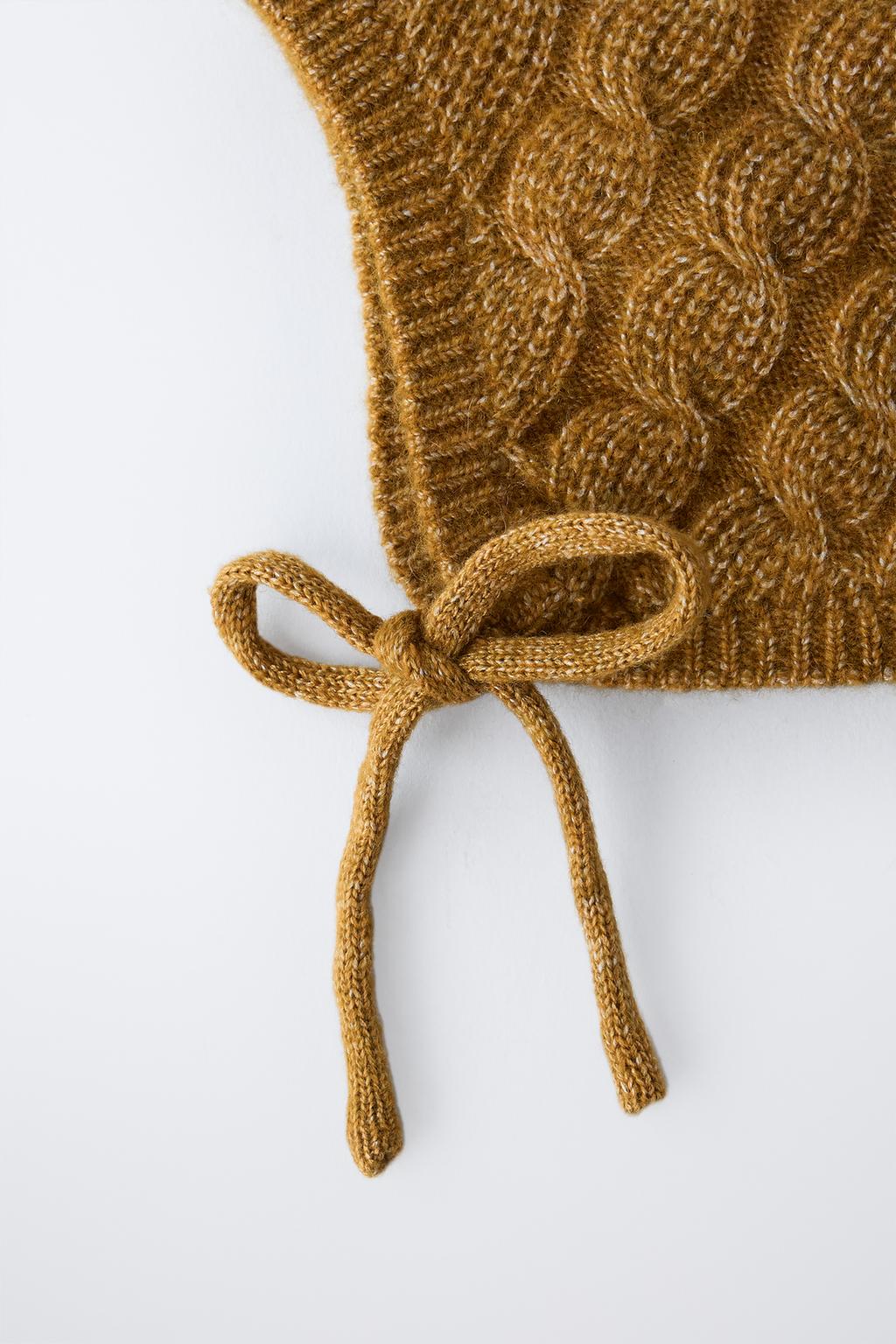 ЧЕПЧИК С УЗОРОМ «КОСЫ»