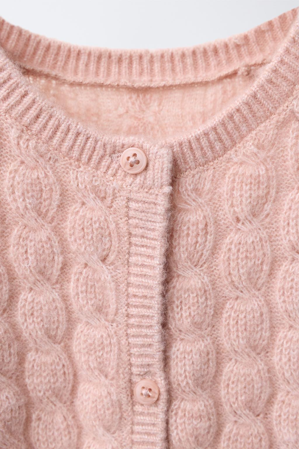 ДЛИННЫЙ ВЯЗАНЫЙ КОМБИНЕЗОН С КОСАМИ