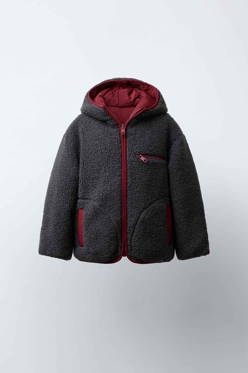 ДВУСТОРОННЯЯ КУРТКА ИЗ ИСКУССТВЕННОЙ ОВЧИНЫ WATER REPELLENT