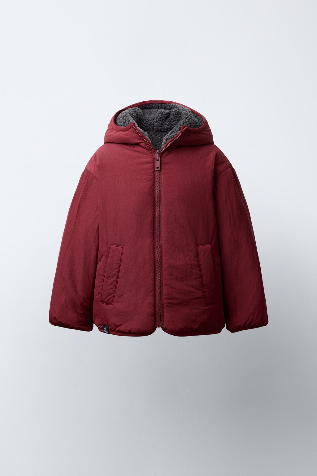 ДВУСТОРОННЯЯ КУРТКА ИЗ ИСКУССТВЕННОЙ ОВЧИНЫ WATER REPELLENT