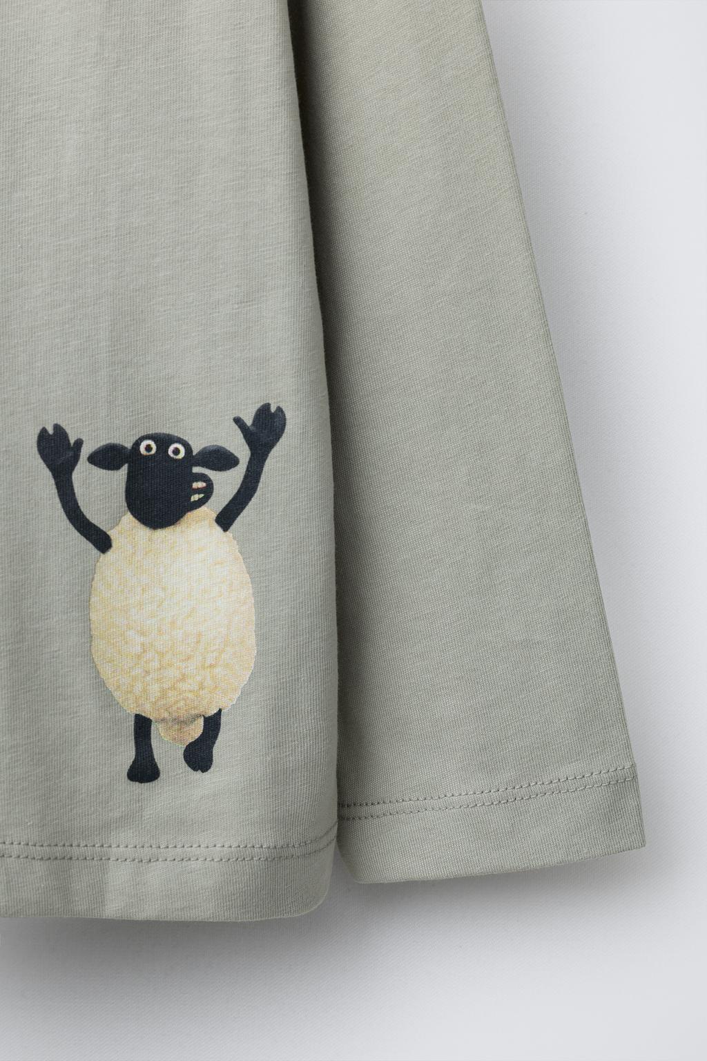 ФУТБОЛКА С ПРИНТОМ SHAUN THE SHEEP ™