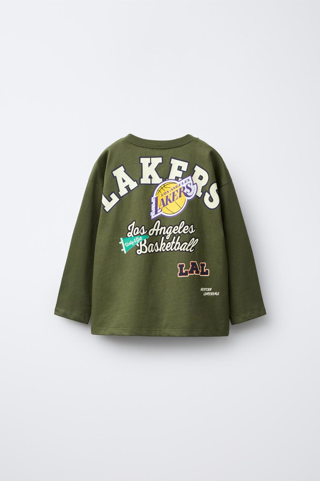 ЛОНГСЛИВ С ПРИНТОМ LOS ANGELES LAKERS NBA