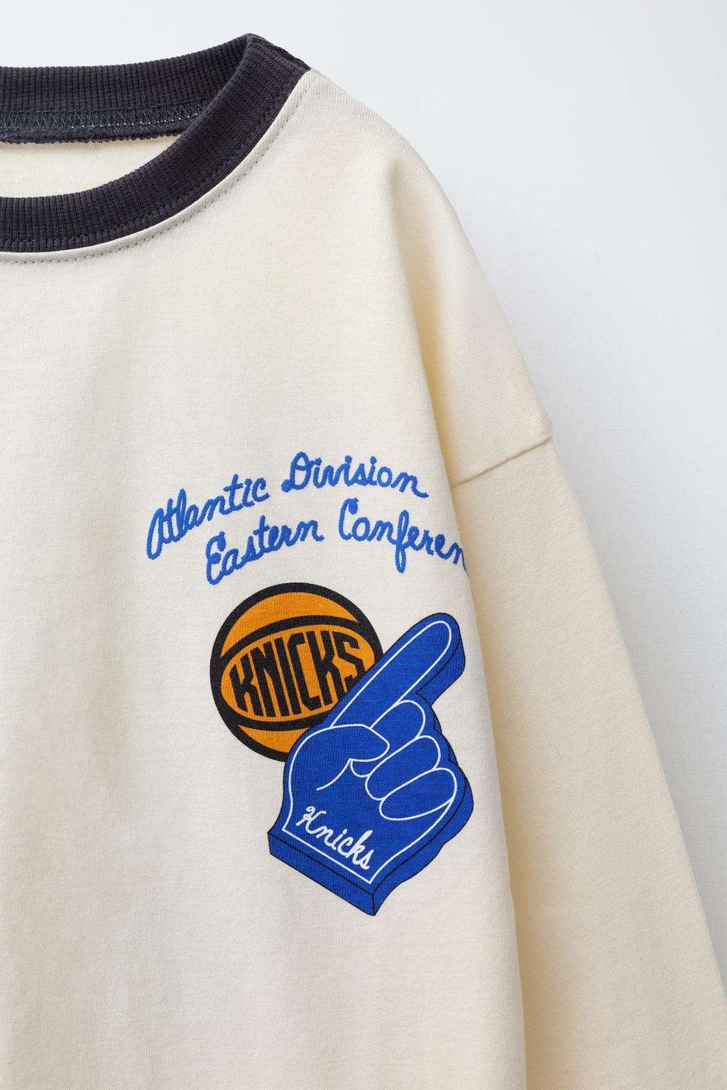 РЕЛЬЕФНАЯ ФУТБОЛКА KNICKS NBA