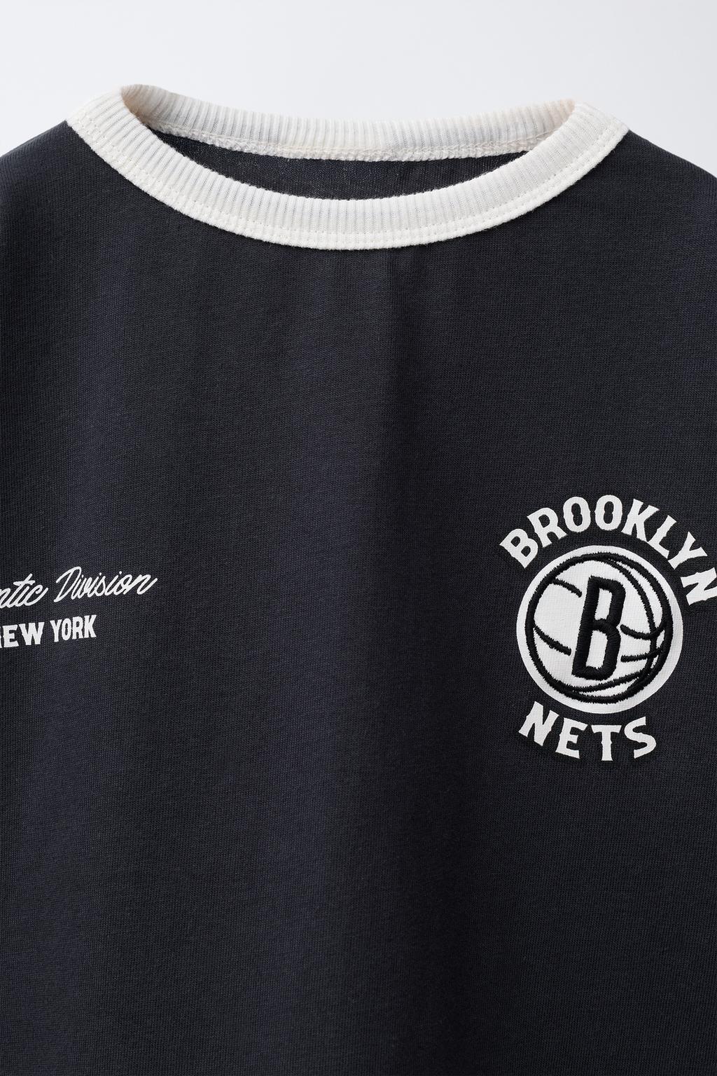 ФУТБОЛКА С ПРИНТОМ BROOKLYN NETS NBA