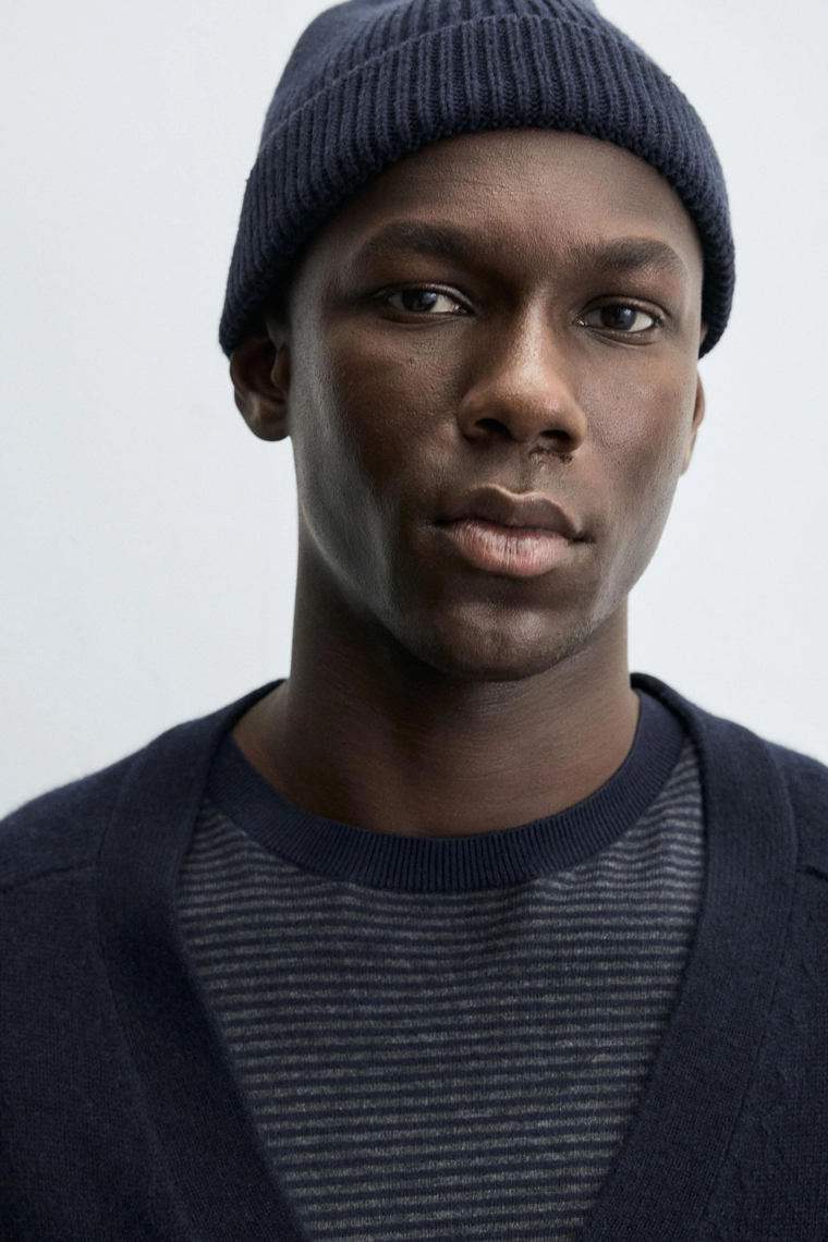 Кардиган свободного кроя из шерстяной смеси