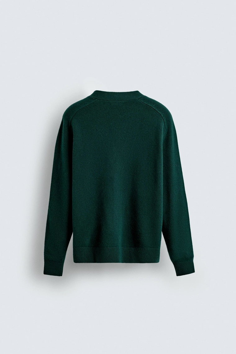 Кардиган свободного кроя из шерстяной смеси