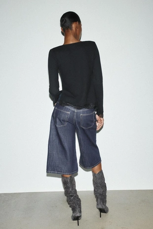 Топ из мягкого кружева- Заказать в России