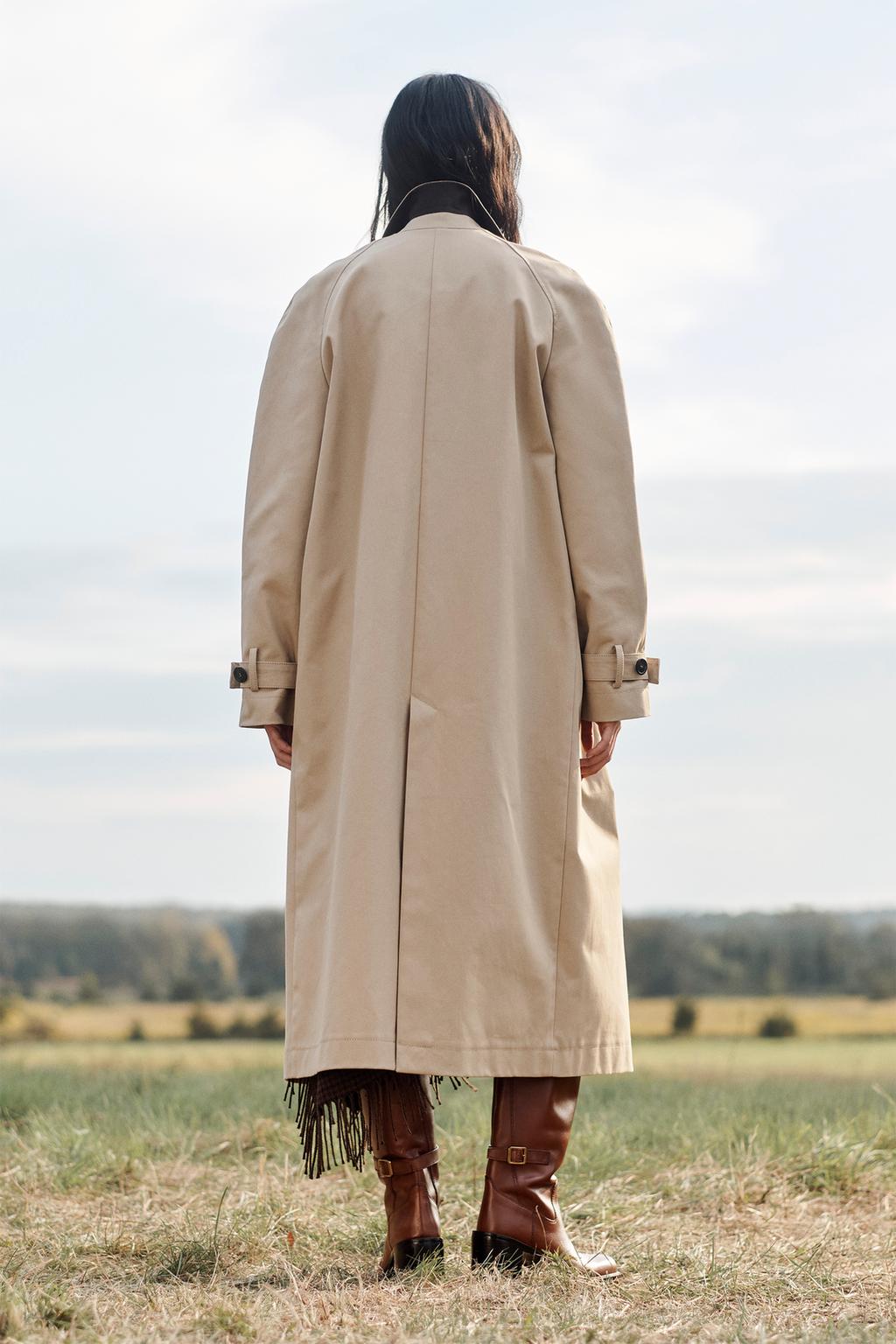 Пальто limited edition straight trench coat