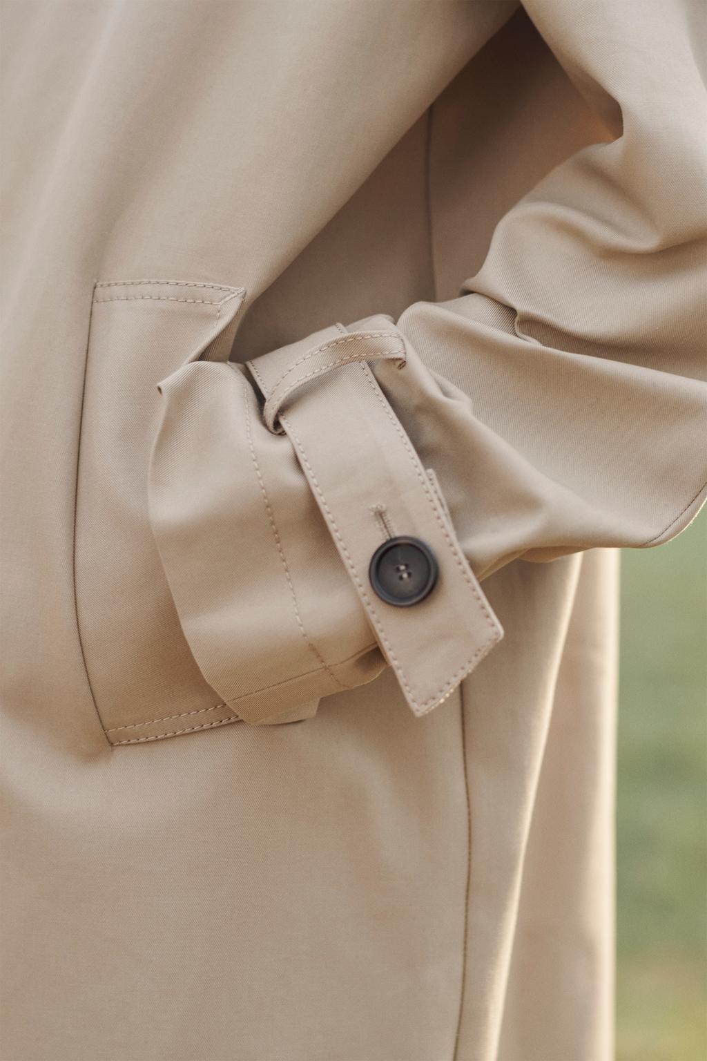 Пальто limited edition straight trench coat
