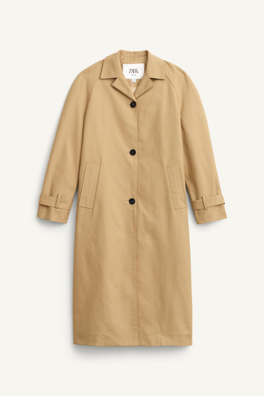Пальто limited edition straight trench coat